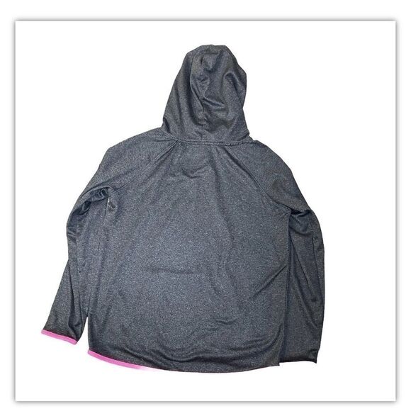 Pro Player Womens Sweater Gray Small Drawstring Hoodie Pockets - Picture 2 of 4